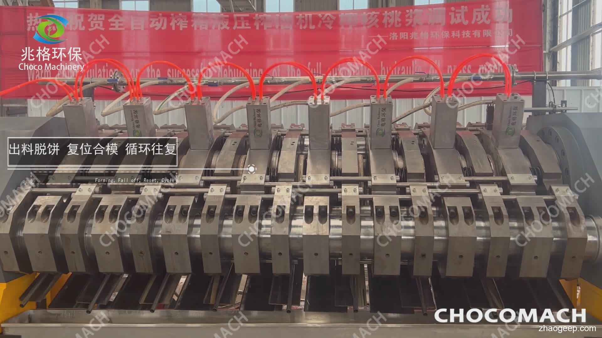 全自動(dòng)液壓榨油機(jī)可可榨機(jī)核桃榨油機(jī)固液分離系統(tǒng)